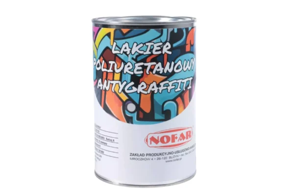 Lakier poliuretanowy ANTYGRAFFITI na metal, drewno i&nbsp;fasady